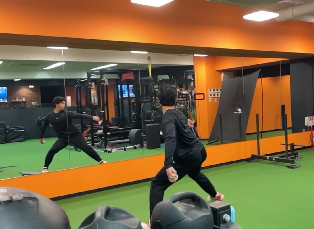 施設トレーニング風景